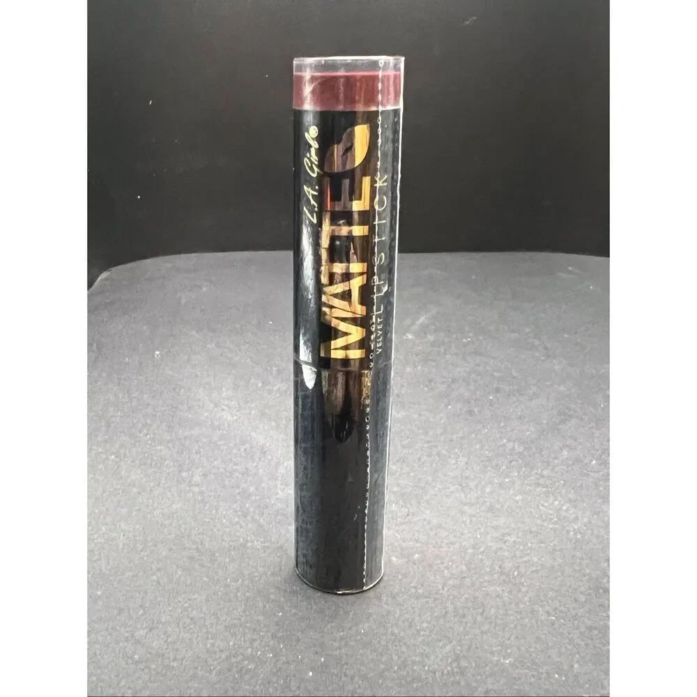 LA Girl Matte Flat Velvet Lipstick in GLC811 Spicy Rich Warm Red
